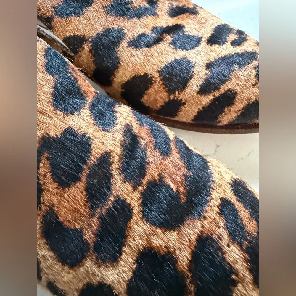 Madewell chetah‎ print flats size 7.5